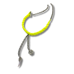 Neon Dreams Braided Choker